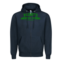 Navy paddy irish pub Zipper Hoodie - linhVisuals