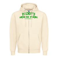Sandshell paddy irish pub Zipper Hoodie - linhVisuals