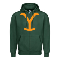 Sports Green dutton ranch Zipper Hoodie - linhVisuals