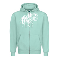 Seafoam blackberry smoke tour Zipper Hoodie - linhVisuals