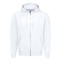 White blackberry smoke tour Zipper Hoodie - linhVisuals