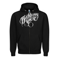 Black blackberry smoke tour Zipper Hoodie - linhVisuals