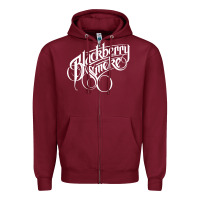 Burgundy blackberry smoke tour Zipper Hoodie - linhVisuals
