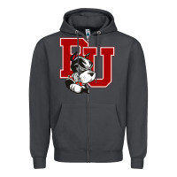 Smoke bu university terries champion Zipper Hoodie - linhVisuals