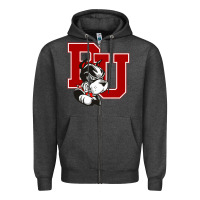 Charcoal Heather bu university terries champion Zipper Hoodie - linhVisuals