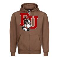 Chestnut bu university terries champion Zipper Hoodie - linhVisuals