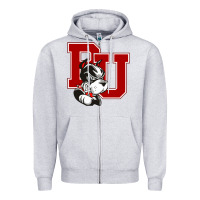 Heather Grey bu university terries champion Zipper Hoodie - linhVisuals