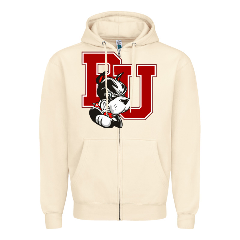 Bu University Terries Champion Zipper Hoodie by linhVisuals | Teevron