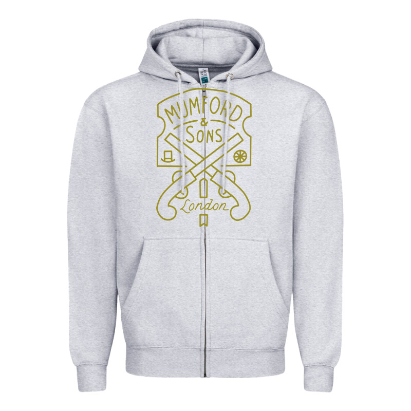 Mumford And Sons Merch Zipper Hoodie by linhVisuals | Teevron
