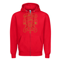 Red mumford and sons merch Zipper Hoodie - linhVisuals