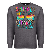 Charcoal Heather school's out for summer teacher life Premium Sweatshirt - RanaPortraitStore