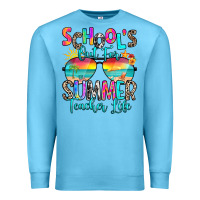 Ocean Blue school's out for summer teacher life Premium Sweatshirt - RanaPortraitStore