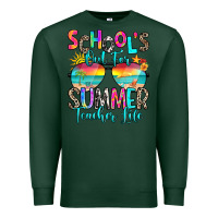 Sports Green school's out for summer teacher life Premium Sweatshirt - RanaPortraitStore