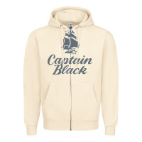 Sandshell Captain Black Cigar Zipper Hoodie - linhVisuals