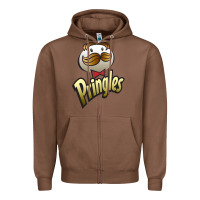 Chestnut pringles classic Zipper Hoodie - linhVisuals