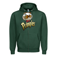 Sports Green pringles classic Zipper Hoodie - linhVisuals
