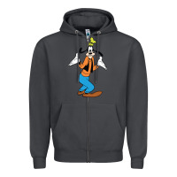 Smoke goofy Zipper Hoodie - linhVisuals
