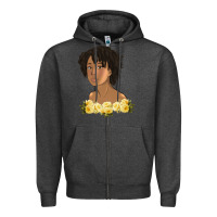 Charcoal Heather corinne bailey rae müsïc Zipper Hoodie - linhVisuals