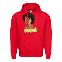 Red corinne bailey rae müsïc Zipper Hoodie - linhVisuals