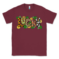 Burgundy Western lucky St. Patrick's Day Classic Tee - CowGirlArtShop
