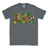 Charcoal Heather Western lucky St. Patrick's Day Classic Tee - CowGirlArtShop