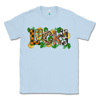 Dusty Blue Western lucky St. Patrick's Day Classic Tee - CowGirlArtShop
