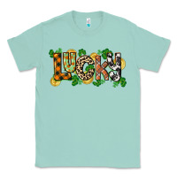 Seafoam Western lucky St. Patrick's Day Classic Tee - CowGirlArtShop