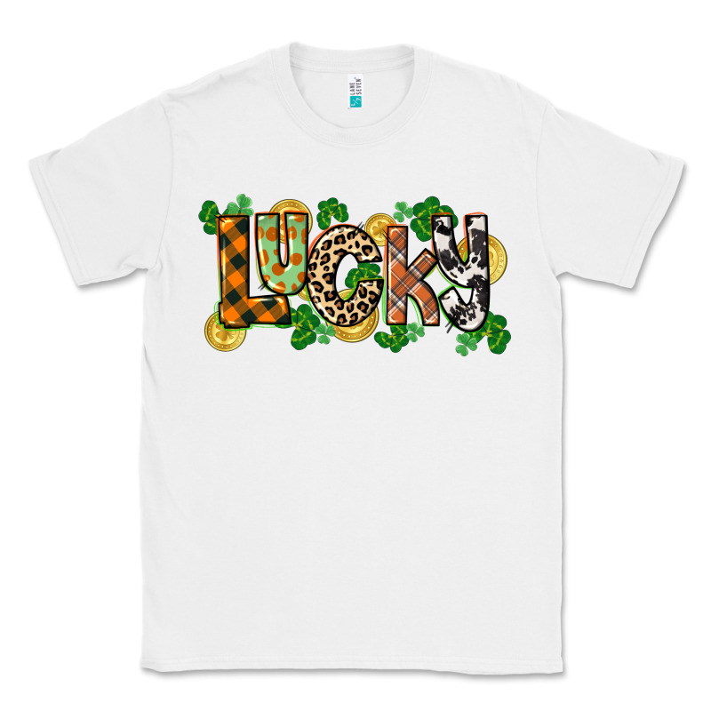 Western Lucky St. Patrick's Day Classic Tee by CowGirlArtShop | Teevron