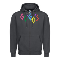 Smoke the go go's müsïc Zipper Hoodie - linhVisuals