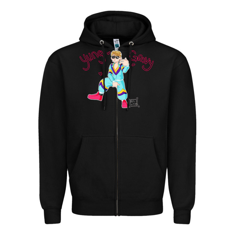 Yung Gravy Müsïc Zipper Hoodie by linhVisuals | Teevron