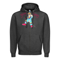 Charcoal Heather yung gravy müsïc Zipper Hoodie - linhVisuals