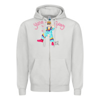 Dove Grey yung gravy müsïc Zipper Hoodie - linhVisuals