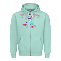 Seafoam yung gravy müsïc Zipper Hoodie - linhVisuals