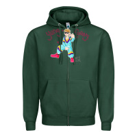 Sports Green yung gravy müsïc Zipper Hoodie - linhVisuals