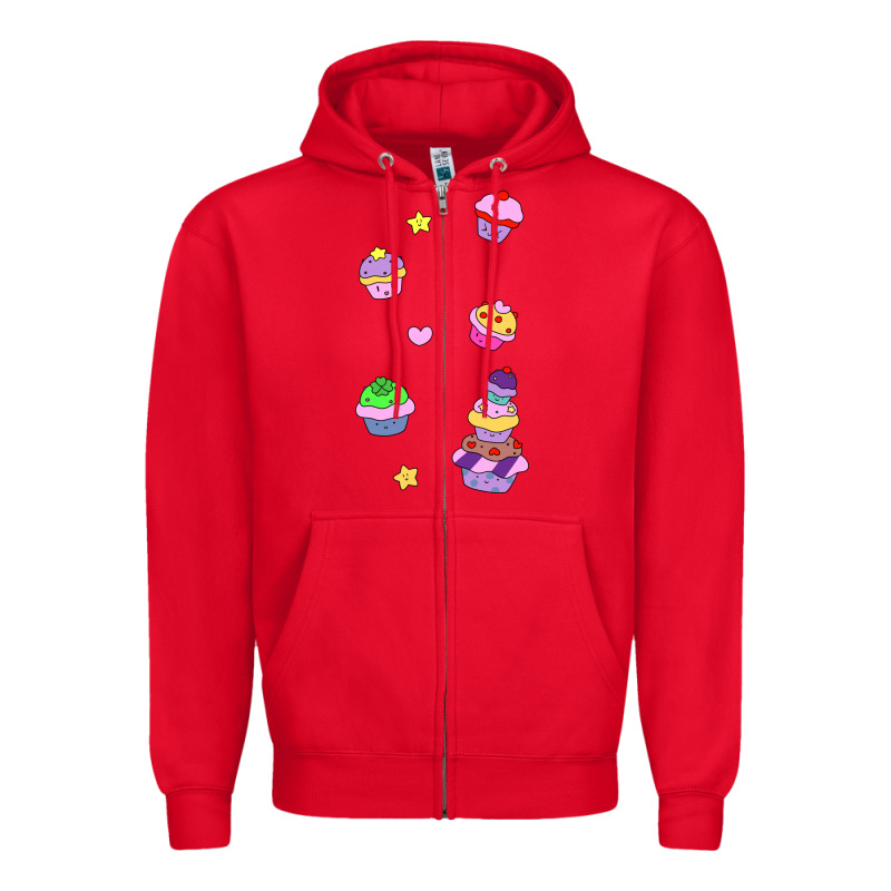 Cupcakes! Zipper Hoodie by linhVisuals | Teevron