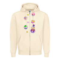 Sandshell cupcakes! Zipper Hoodie - linhVisuals