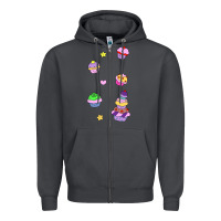 Smoke cupcakes! Zipper Hoodie - linhVisuals