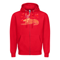 Red dutch shepherd dog t  shirt dutch shepherd dog with stuffed animal and Zipper Hoodie - linhVisuals