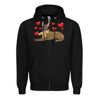 Black dutch shepherd dog t  shirt dutch shepherd dog with stuffed animal and Zipper Hoodie - linhVisuals