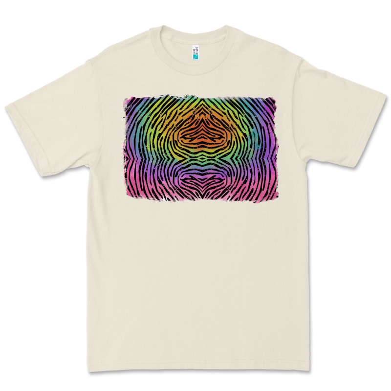 Colorful Zebra Background Premium Tee by RanaPortraitStore | Teevron