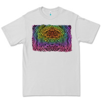 Dove Grey colorful zebra background Premium Tee - RanaPortraitStore
