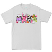 Dove Grey Easter mama Premium Tee - OliviaCreatesArt