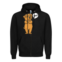Black norfolk terrier t  shirt stubborn norfolk terrier t  shirt Zipper Hoodie - linhVisuals