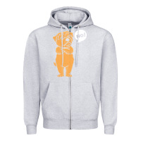 Heather Grey norfolk terrier t  shirt stubborn norfolk terrier t  shirt Zipper Hoodie - linhVisuals