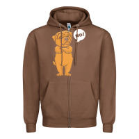 Chestnut norfolk terrier t  shirt stubborn norfolk terrier t  shirt Zipper Hoodie - linhVisuals