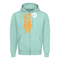 Seafoam norfolk terrier t  shirt stubborn norfolk terrier t  shirt Zipper Hoodie - linhVisuals