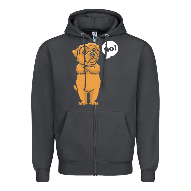 Norfolk Terrier T  Shirt Stubborn Norfolk Terrier T  Shirt Zipper Hoodie by linhVisuals | Teevron