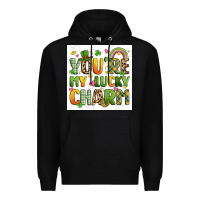 Black you're my lucky charm artiststas filigran Premium Hoodie - Artiststas