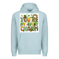 Blue Mist you're my lucky charm artiststas filigran Premium Hoodie - Artiststas