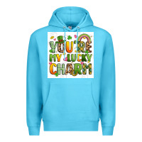 Ocean Blue you're my lucky charm artiststas filigran Premium Hoodie - Artiststas